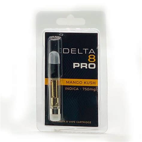 Delta 8 Pro™ 1ml Δ8 Vape Cartridge Mango Kush Delta 8 Pro