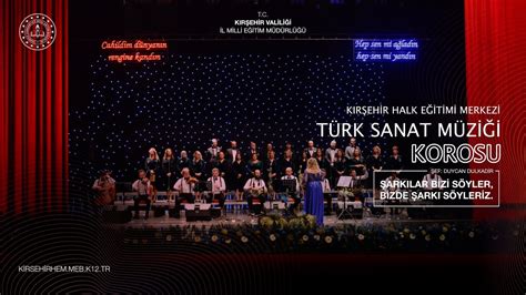 Şarkılar Bizi Söyler Bizde Şarkı Söyleriz adlı Türk Sanat Müziği