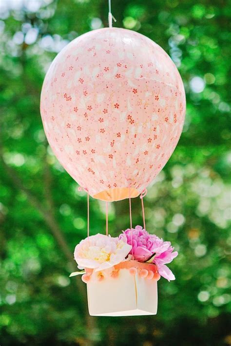 Whimsical Dream Big Hot Air Balloon Baby Shower Hostess With The Mostess Hot Air Balloon