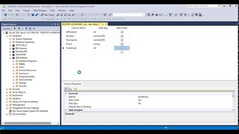 Cómo Crear Una Tabla En Sql Server 2019 Youtube