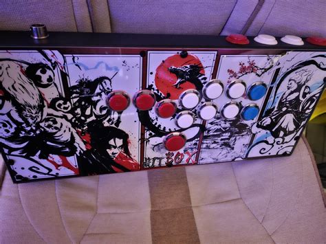 My first fight pad, can't wait to make my own from scratch. : r/fightsticks