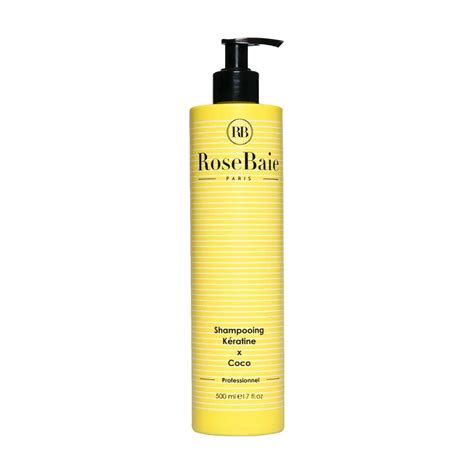 Питательный шампунь для волос RoseBaie Shampooing Keratine X Cocco, 500 ...