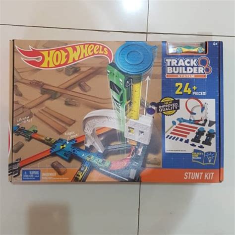 Jual HOT WHEELS TRACK BUILDER SYSTEM STUNT KIT Shopee Indonesia