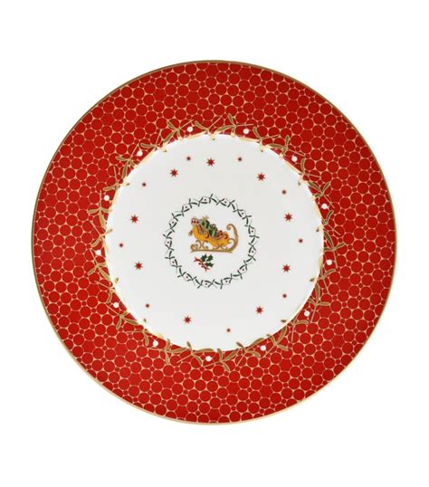 Bernardaud Multi Set Of 4 Assorted Dessert Plates 21cm Harrods UK