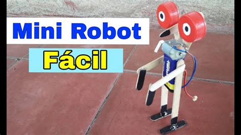 Como Hacer Un Robot Casero En 3 Minutos Súper Fácil YouTube