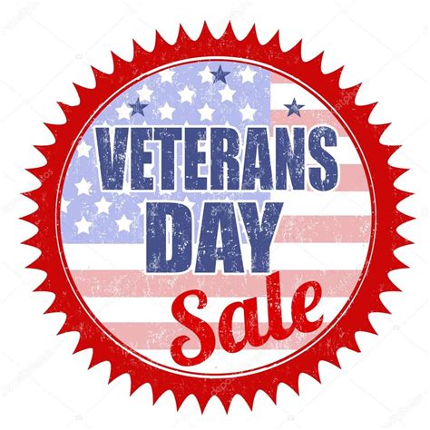 Veterans Day Sale Stamp Stock Vector By Roxanabalint 81421088