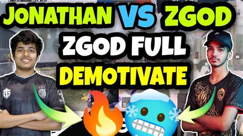 Jonathan Vs Zgod Tdm Challenge 🔥god For A Reason Youtube