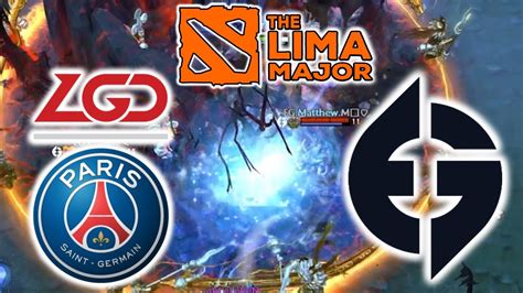 Psg Lgd Vs Eg The Lima Major Dota Youtube