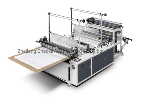 Automatic Bottom Hot Sealing Cold Cutting Non Stretch Flat Bag Plastic