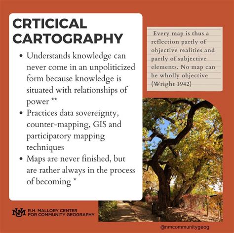 Critical Cartography Lexicon Word The Center For Community Geography