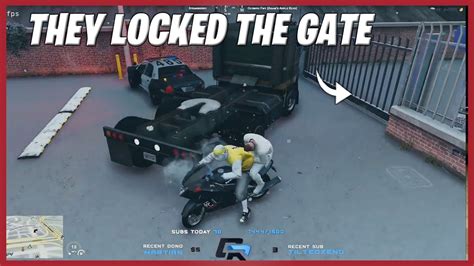 Cops Lock The Impound Lot Gates Nopixel Gta Rp Youtube