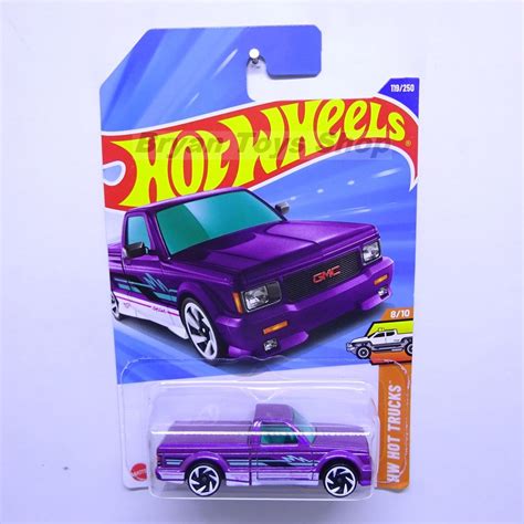 Ungu Hot Wheels Gmc Cyclone Purple Shopee Malaysia