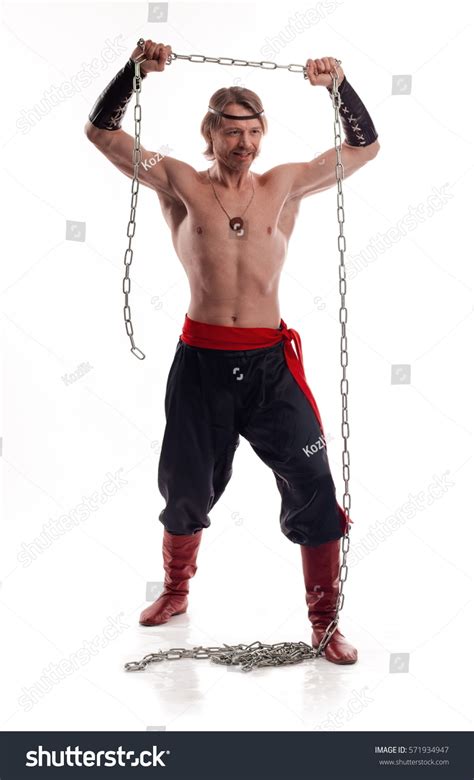 Actor Athlete Man Trousers Naked Torso Stock Photo Shutterstock