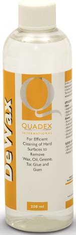 Quadex DeWax Citrus Cleaner 250ml - Up Front Distribution