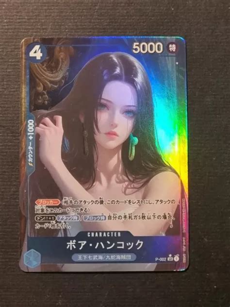 BOA HANCOCK One Piece Sexy Waifu Hot Woman Custom Holo Card EUR 12 99 PicClick IT