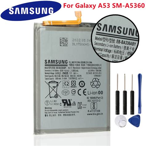 Samsung Original Battery Eb Ba Aby Eb Ba Aby For Galaxy A Sm