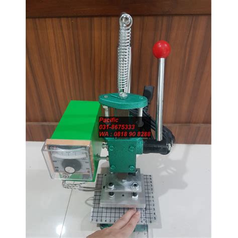 Jual Mesin Hot Press Emboss Logo Pada Kulit Woodworking Embos Machine Stamp Kab Sidoarjo