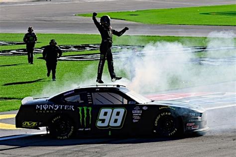 Riley Herbst Dominates Las Vegas for Long-Awaited 1st Xfinity Win