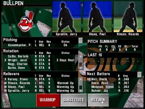 Seattle Mariners Vs Cleveland Indians May 5 1999 YouTube