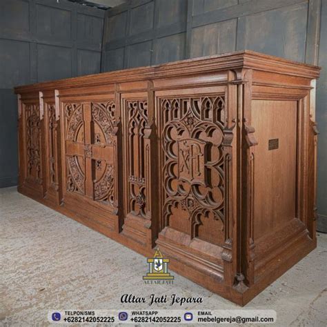 Model Meja Altar Gereja Terlaris Meja Altar Gereja Katolik Kayu Jati