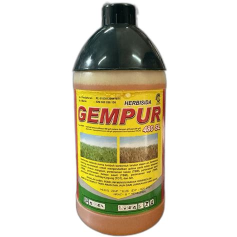 Jual Herbisida Gempur Sl Liter Racun Gulma Daun Lebar Sempit Teki