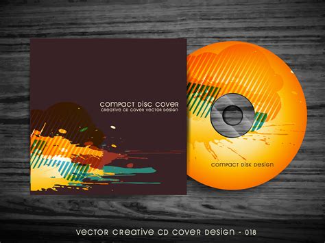 Cd Cover Design 455959 Vector Art At Vecteezy