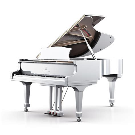 Premium AI Image | piano isolated on whit