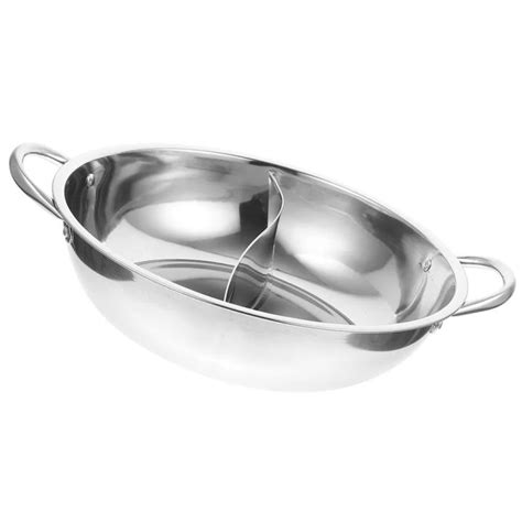 Limited Stock Available Pot Hot Shabu Divider Stainless Steel Cooking Cooker Induction Hotpot