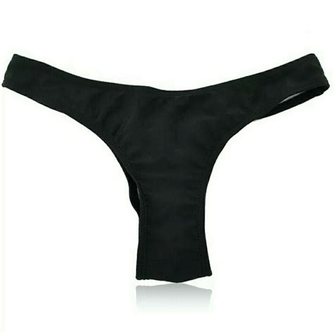 Swim New Cheeky Ruched Thong Bikini Bottom Separates Poshmark