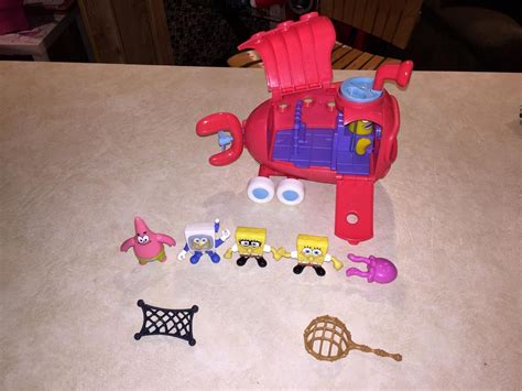 Spongebob Squarepants Bikini Bottom Bus Fisher Price Imaginext Playset Vehicle