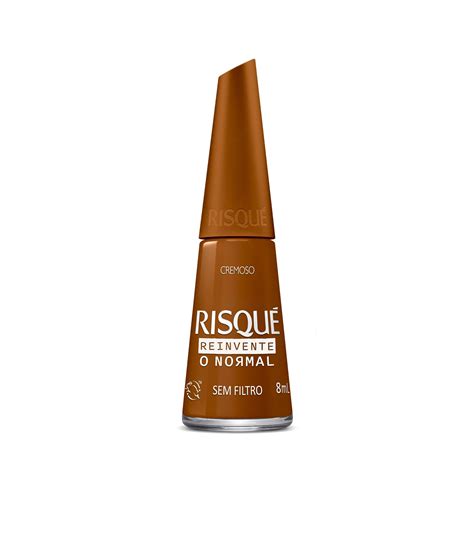 Esmalte Risqu Cremoso Nude Sem Filtro Ml Pague Menos