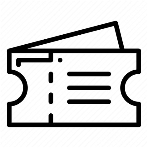 Ticket Pass Voucher Coupon Icon Download On Iconfinder