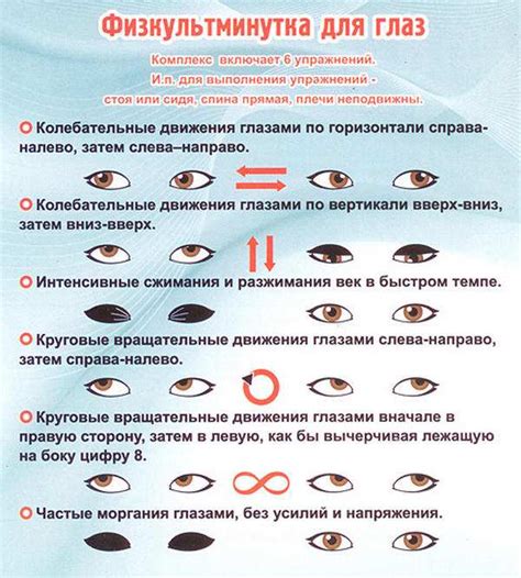 Упражнения для улучшения зрения