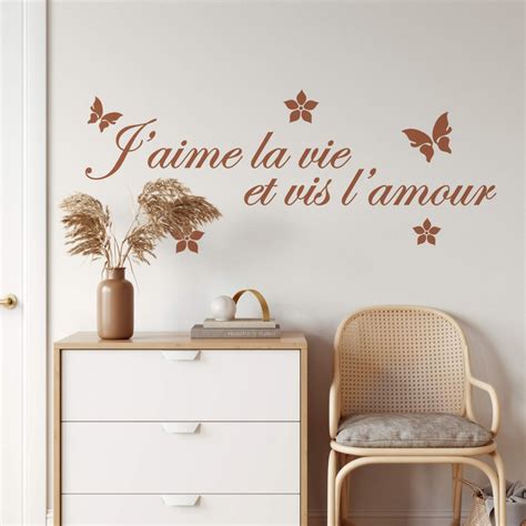 Wandtattoo J'aime la vie... | wall-art.de