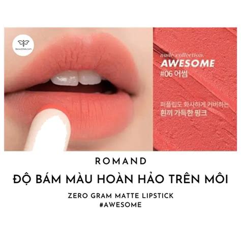 Son Romand M U Awesome H Ng Cam Nude Zero Gram Matte