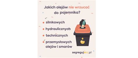 Segregujmy oleje jadalne część 5 Gmina Hażlach Portal gov pl