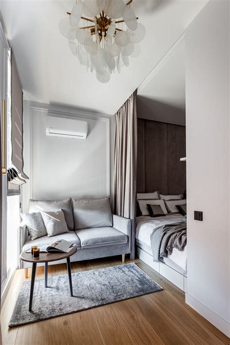 Уместили все! Спальня, мини-гостиная и кухня на 24 кв. м. Квартира в ...