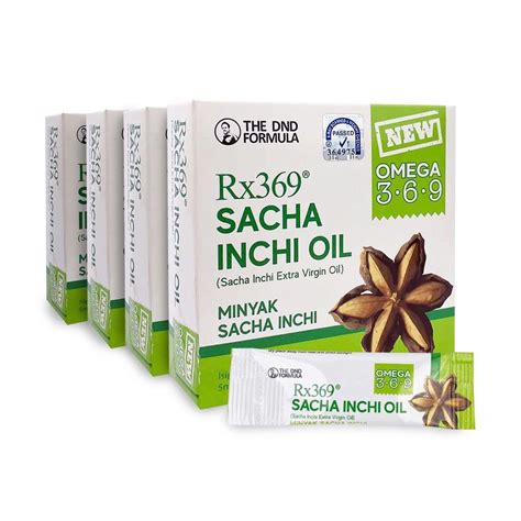 DND Rx369 Sacha Inchi Oil 4 Kotak Health Nutrition Health