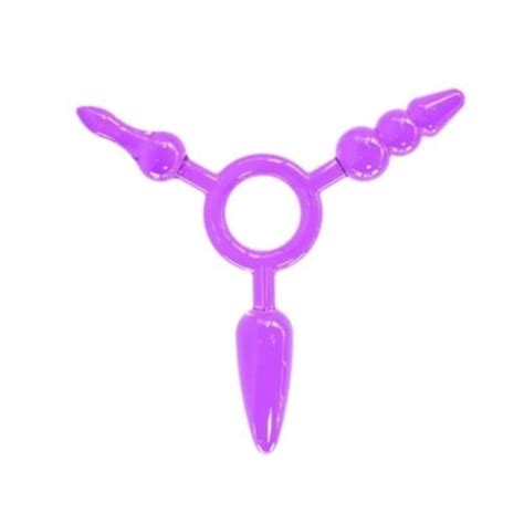 Plug Anal De Silicona Con 3 Puntas Precio Guatemala Kemik