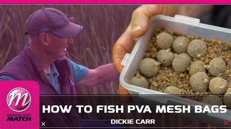 Mainline Match Fishing Tv How To Fish Pva Mesh Bags Youtube