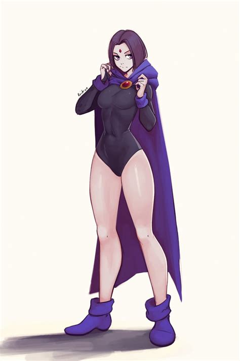 Raven Dc Comics And 1 More Drawn By Raichiyo33 Danbooru