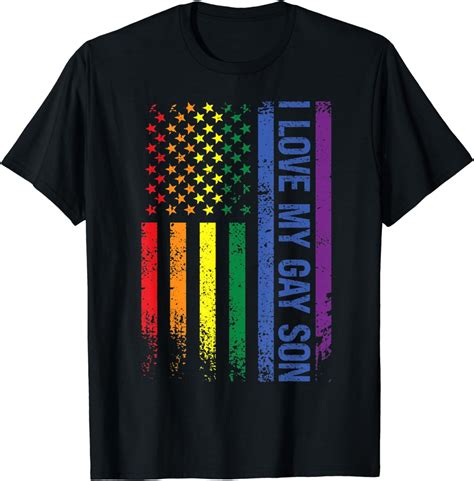 I Love My Gay Son Gay T Shirt Walmart