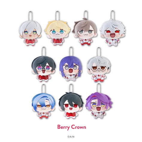 【にじさんじ 8th with cake！】にじまるっと ぬいぐるみマスコット Berry Crown｜にじさんじオフィシャルストア