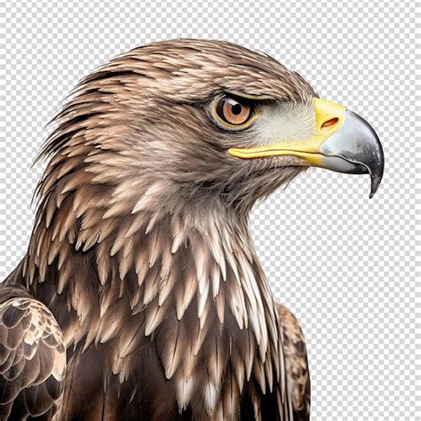 Aigle Isolé Sur Fond Transparent Png Psd Premium