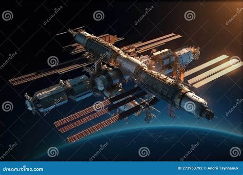 Earth S Orbital Satellites Fly Around It Communication Satellites In