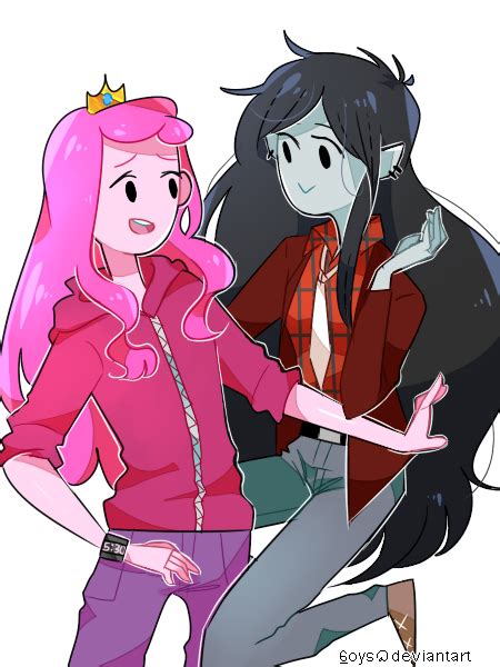 Adventure Time Marceline X Princess Bubblegum Bubbline Marceline