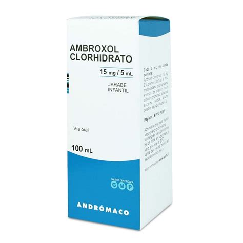 Ambroxol Mg Ml Jarabe Ml Cruz Verde