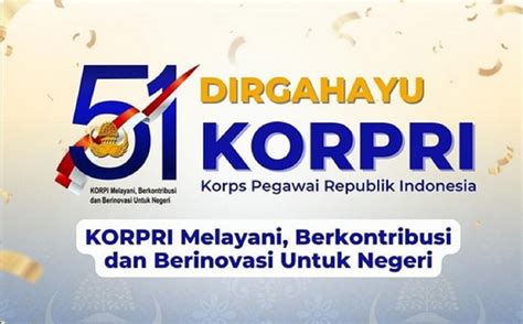 Tanggal November Hari Ulang Tahunnya Korpri Konteks