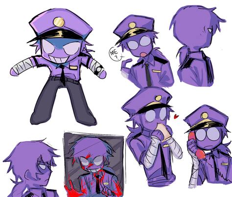 Purple guy by Fanfirerti on DeviantArt