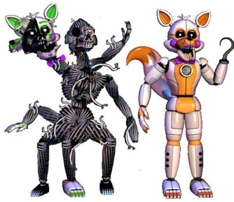 Создать мем "ФНАФ Тангл и Лолбит (ФНАФ Тангл и Лолбит, funtime freddy ...